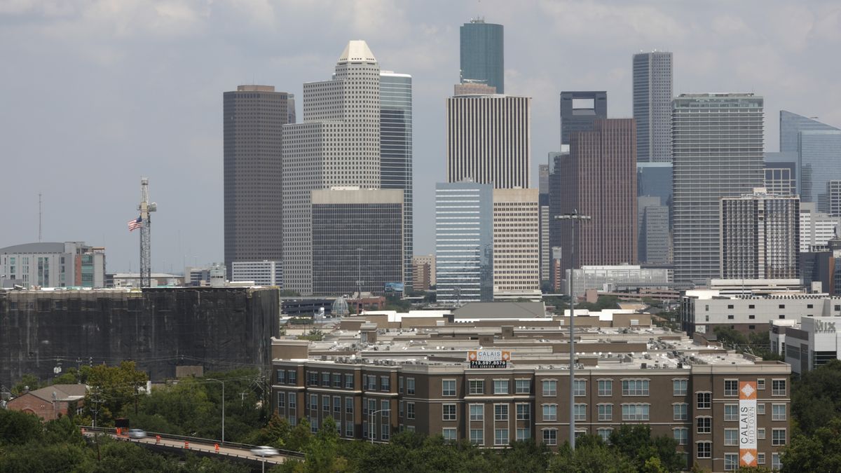 The Houston skyline